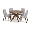 Lyncott 5 Piece Round Table Dining Set