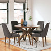 Lyncott 5 Piece Round Table Dining Set