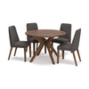 Lyncott 5 Piece Round Table Dining Set