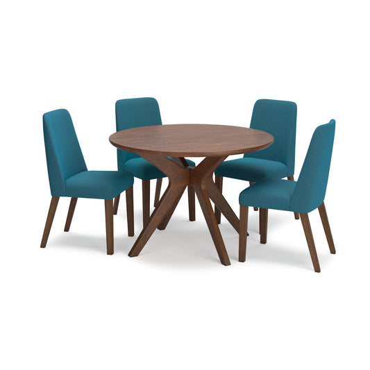 Lyncott 5 Piece Round Table Dining Set