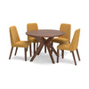 Lyncott 5 Piece Round Table Dining Set