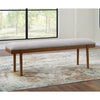 Lyncott Large Upholstered Dining Room Bench