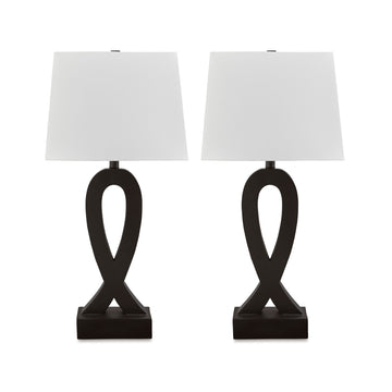 Markellton Poly Table Lamp Set
