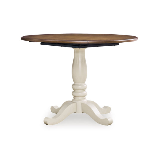 Mellintine Round Drop Leaf Table