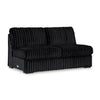 Midnight-Madness Armless Loveseat