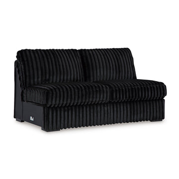 Midnight-Madness Armless Loveseat