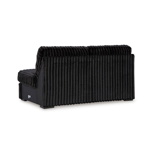 Midnight-Madness Armless Loveseat