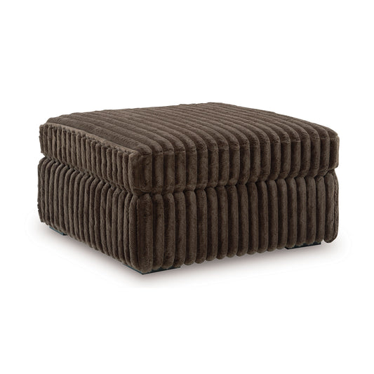 Midnight-Madness Oversized Accent Ottoman