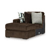 Midnight-Madness Corner Chaise