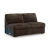 Midnight-Madness Armless Loveseat