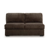 Midnight-Madness Armless Loveseat