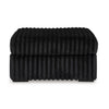 Midnight-Madness Oversized Accent Ottoman