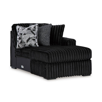Midnight-Madness Corner Chaise