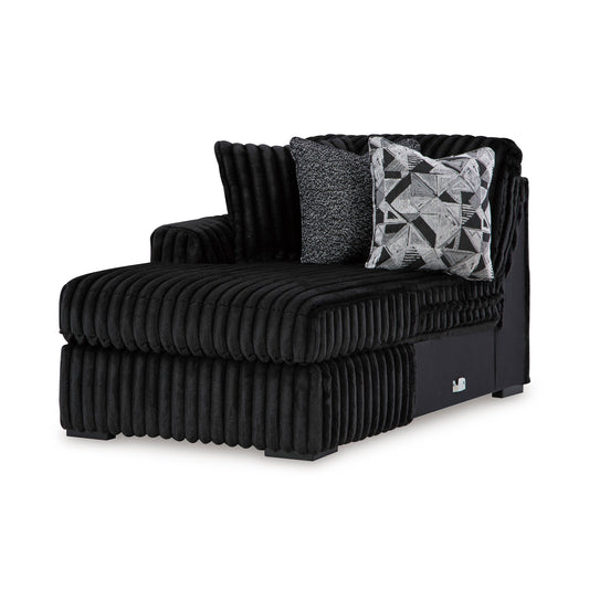 Midnight-Madness Corner Chaise