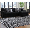 Midnight-Madness 2-Piece Sectional Sofa with Chaise
