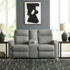 Moreau Place Reclining Loveseat with Console
