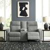Moreau Place Reclining Loveseat with Console