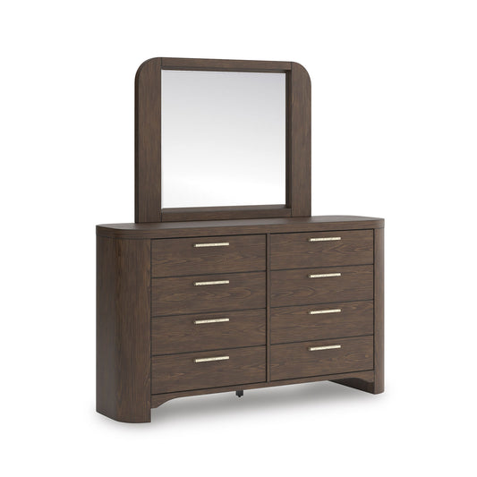 Neo Dresser and Mirror