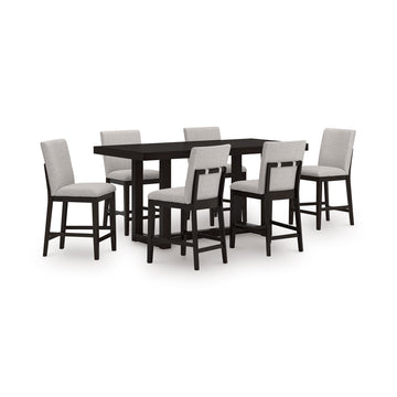 Neymorton 7-Piece Counter Dining Set