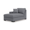 Omaha by Ashley Corner Chaise with Storage