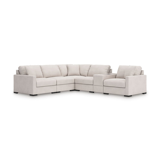 Omaha by Ashley 6-Piece Sectional with Storage Console