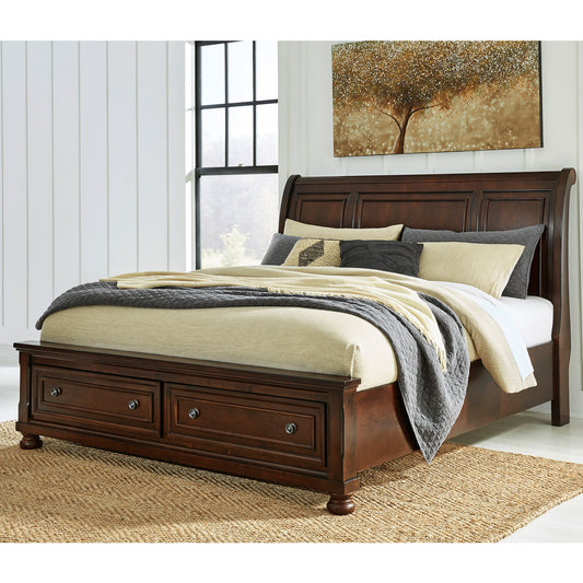 Porter Sleigh Storage Bed