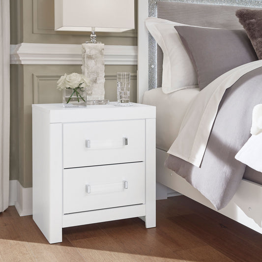 Raechalla Two Drawer Night Stand