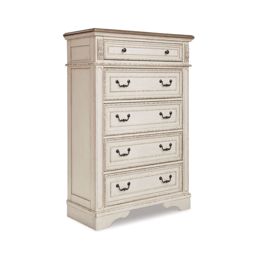 Realyn Five Drawer Chest