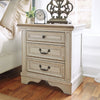 Realyn Three Drawer Night Stand