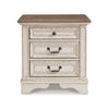 Realyn Three Drawer Night Stand