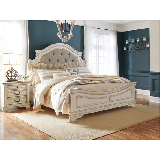 Realyn Upholstered Panel Bed