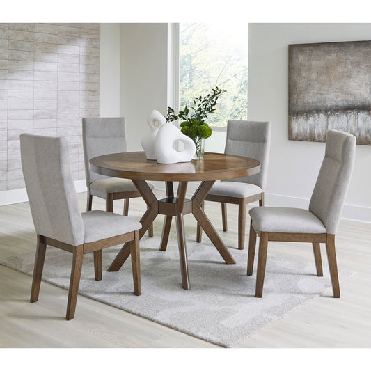 Roanhowe 5-Piece Round Dining Set