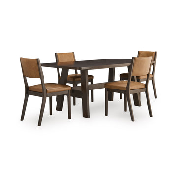 Starhaven 5 Piece Trestle Dining Set