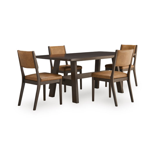 Starhaven 5 Piece Trestle Dining Set