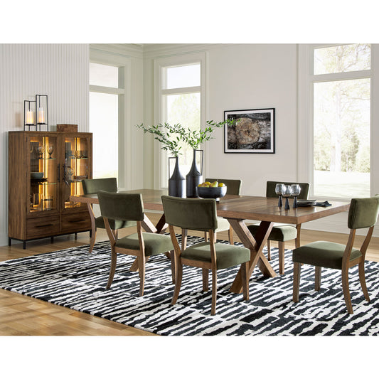 Steenlage 7-Piece Extendable Dining Set with Upholstered Chairs