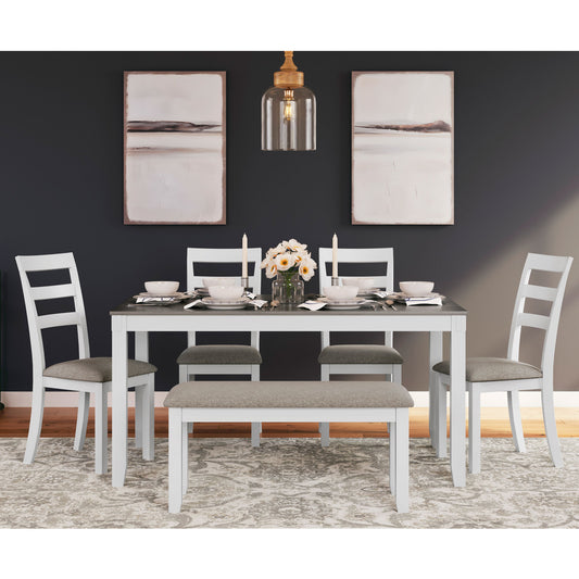 Stonehollow 6 Piece Table Set