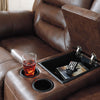 Stoneland Reclining Power Loveseat w/Console