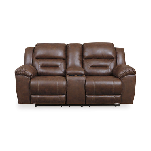 Stoneland Reclining Loveseat w/Console