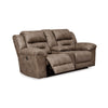 Stoneland Reclining Power Loveseat w/Console