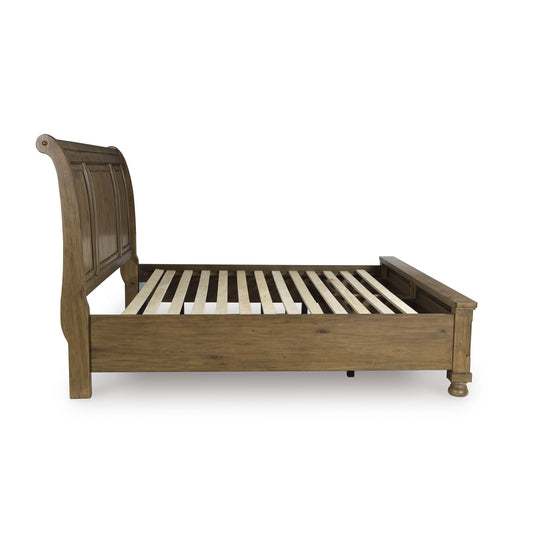 Vandenmore Storage Sleigh Bed