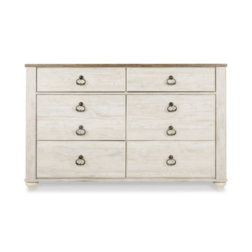 Willowton Six Drawer Dresser