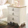 Willowton Two Drawer Night Stand