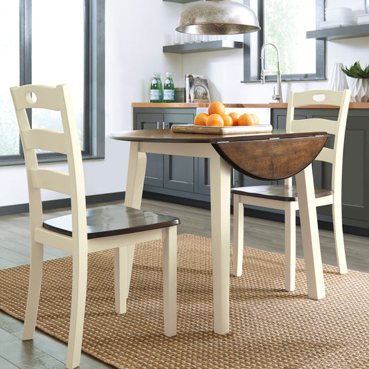 Woodanville Round DRM Drop Leaf Table