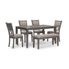 Wrenning 6 Piece Dining Room Set